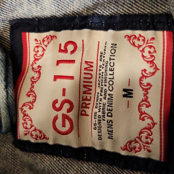 GS-115 Denim Jean Jacket - Picture 4 of 8